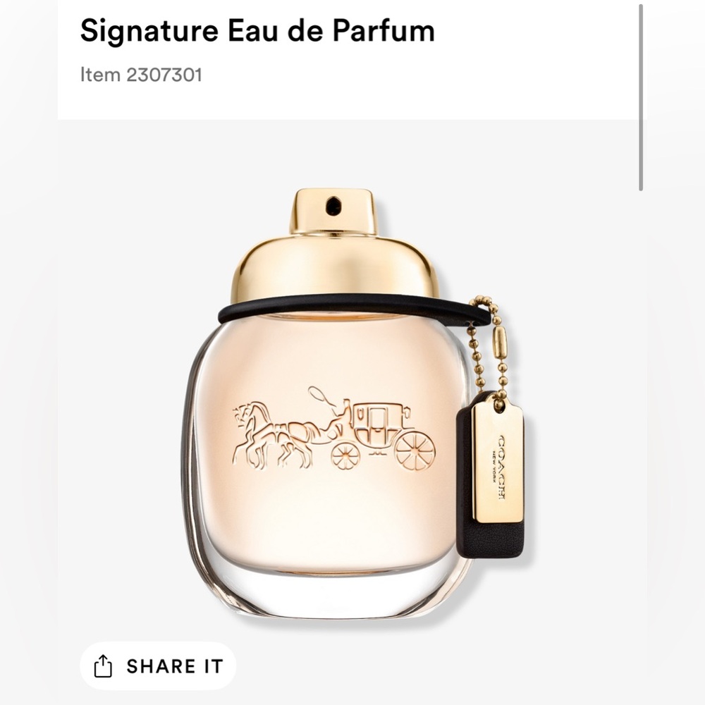 Sampled Coach for Women 1oz
